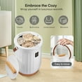 thumbnail image 5 of FOHERE 20L Bathroom Towel Warmer Bucket with Fragrance Holder & LED Display White, 5 of 5