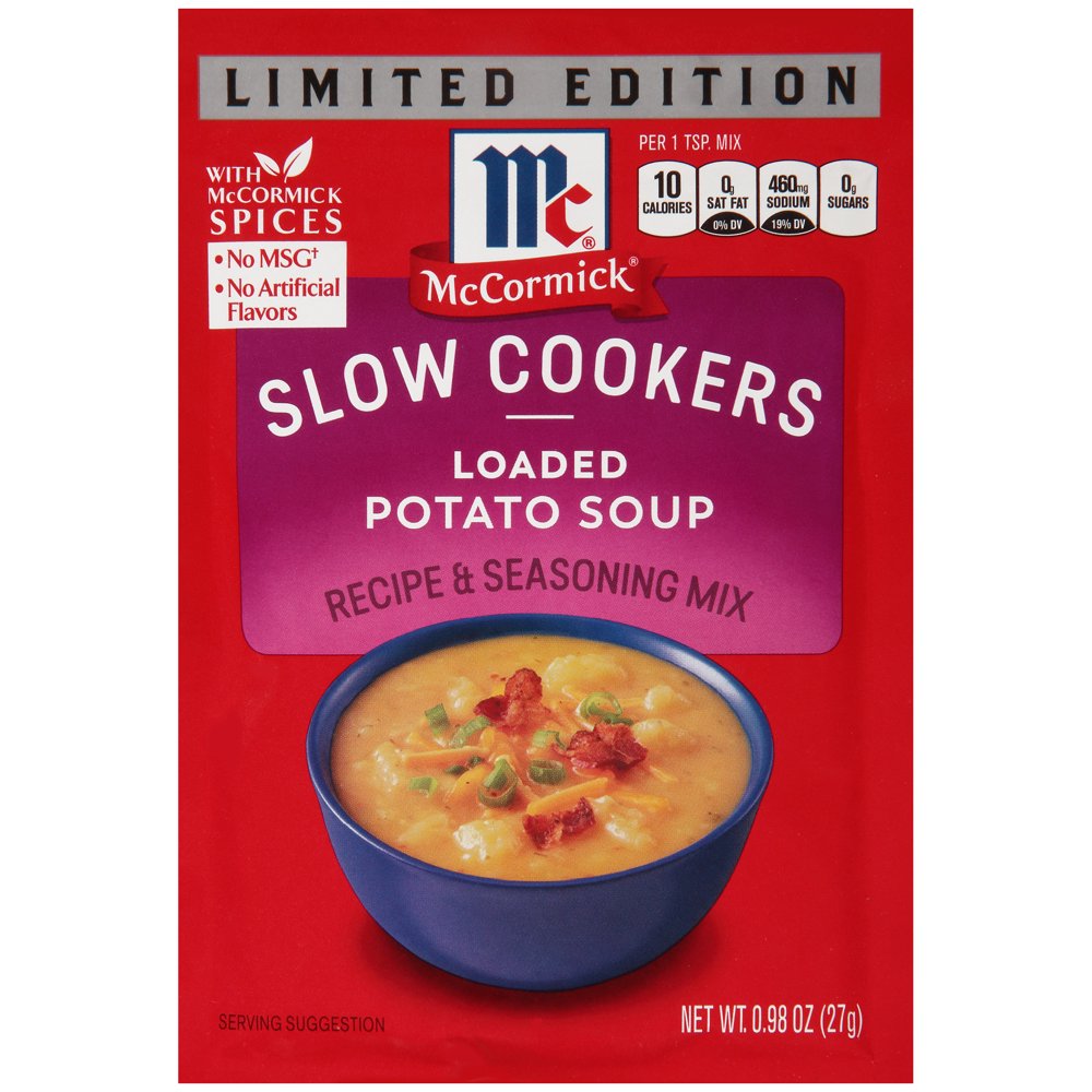 (4 Pack) McCormickÂ® Slow Cookers Limited Edition Loaded Potato Soup
