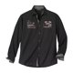 thumbnail image 1 of Atlas For Men - Camisa Aviador de Popelina para Hombre (Negro), 1 of 3