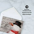 thumbnail image 3 of Current Snowman Believe Christmas Greeting Cards Set - Set of 18 Large 5 x 7-Inch Folded Cards, Themed Holiday Card Value Pack, Envelopes Included, 3 of 5