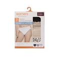 thumbnail image 4 of Warners® Blissful Benefits Women's Dig-Free Comfort Mid Waist Microfiber Hi-Cut with Lace 3-Pack S-3XL, 4 of 5