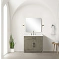 thumbnail image 3 of Laurel 36 in W x 22 in D Grey Oak Single Bath Vanity, White Quartz Top, and Faucet Set, 3 of 3