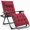 Red, variant on Modern Ergonomic Zero Gravity Recliner - Foldable Metal Frame Outdoor Chair with Cup Holders, Tray, Removable Cushion, for Decks, Patio, Camping, Indoor-Outdoor Use