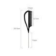 thumbnail image 1 of Cepillo para teñir el cabello Peine para el cabello liso Pin de metal de dientes finos Banban antiestático ZefeiWu 8390606365866, 1 of 1