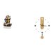 thumbnail image 1 of Letrero de mesa,Decoración de escritorio acrílica Rincón festivo Decoración del hogar,Reloj de pared,Reloj de pared decorativo para baño y dormitorio.,Reloj de pared redondo silencioso y, 1 of 8