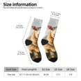 thumbnail image 2 of Fotbe Cute Prairie Sheep Herd Calcetas Largas con Estampado para Hombre y Mujer – Calcetas de Compresión Transpirables y Elásticas, Viajar y Uso Diario Talla 5-11, 2 of 6