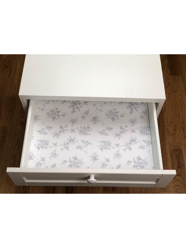 Vanity Shelf with Fresh Linen Sachets Floral Lining Paper for Dresser Clean Cut Grass Fragrant Liner Set Drawers 6 Sheets of Scented Drawer Liners Nursery Cabinet