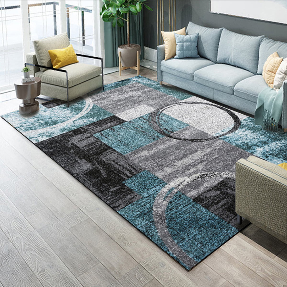 Modern Area Rugs Floor Carpet Mat Multiple Style & Size