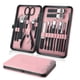 thumbnail image 1 of Juego de manicura Kit de cortaúñas, kit de pedicura profesional Juego de cortaúñas de acero inoxidable de 18 piezas Herramientas de cuidado Kit de aseo profesional con estuche de viaje, 1 of 5