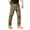 Camel, variant on Domzest Men's Cargo Work Hiking Pants Lightweight Water Resistant Quick Dry Fishing Travel Camping Outdoor Breathable Multi Pockets Gray 2XL