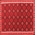 thumbnail image 1 of Ahgly Company Indoor Square Oriental Red Traditional Area Rugs, 7' Square, 1 of 4