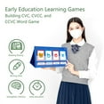 thumbnail image 3 of CVC Words Phonics Games Pocket Chart Kindergarten Spelling Education Toy, 3 of 8