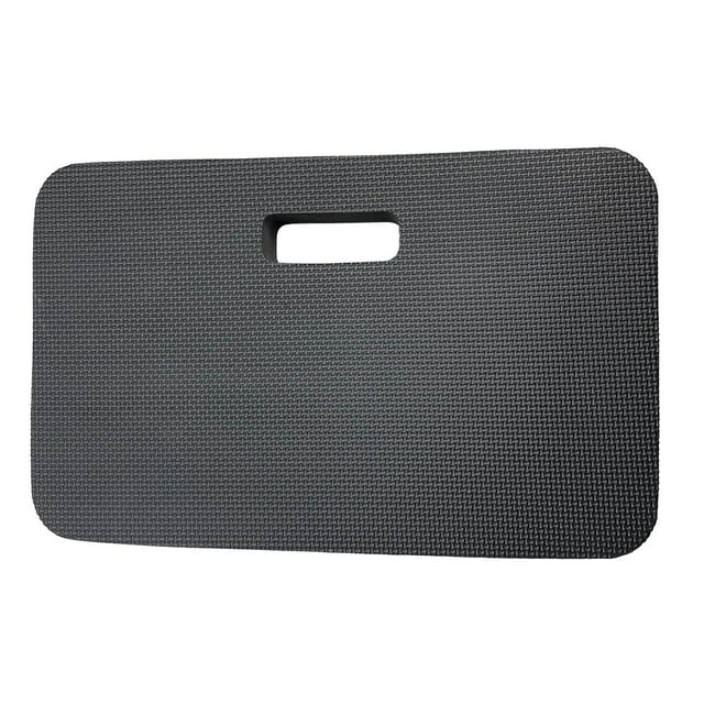 Genouillères Intérieur Extérieur Souples Protection des Genoux Mousse Haute Densité Tapis de Genou Noir