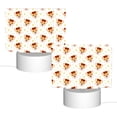 thumbnail image 2 of Hirioo Funny Corgi for Rectangular Acrylic with Night Light Best Gifts for Lover Girl Mom, Valentine's Day Anniversary Birthday Wedding Present, 2 of 9