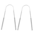 thumbnail image 3 of Tongue Scraper, Easy Clean Stainless Steel Reusable Tongue Cleaner  For Home For Travel, 3 of 8