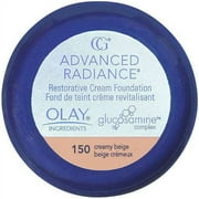 Cover Girl: 150 Creamy Beige Advanced Radiance Restorative Cream Foundation, 28 ml