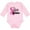 AD-Pink, variant on Inktastic Breast Cancer Awareness I Support My Grandma Pink Ribbon Boys or Girls Long Sleeve Baby Bodysuit