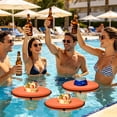 thumbnail image 5 of WWC Floating Drink Holder, Neoprene Buoyant Pool Drink Floats with Rope, Waterproof Cup Floats for Beach Outdoor Summer Party, 5 of 6