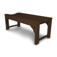 thumbnail image 1 of POLYWOOD&reg; Traditional Recycled Plastic Backless Garden Bench, 1 of 5