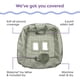 thumbnail image 3 of Funda para carrito de compras Boppy Green Leaf con arnés de seguridad, 6 meses o más, 3 of 6