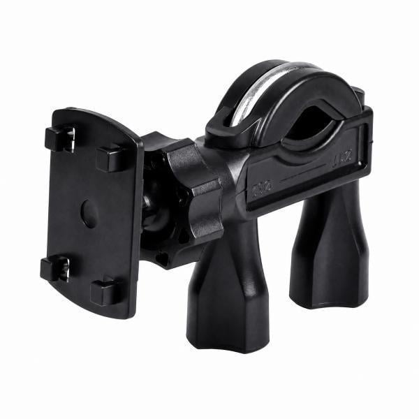 MAGIDEAL 5xFishing Rod Holder with Clamp | Adjustable Gripping Diameter Space-Saving Low-Profile Design Fishing Rod Bracket with Ball Joint for Boats