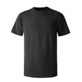 thumbnail image 5 of Ma Croix Men's Crew Neck T-Shirts Solid Short Sleeve Tee (Medium, Black), 5 of 5