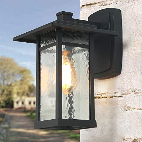 Log Barn Exterior Light Fixtures Black Large Outdoor Wall Lantern With Water Glass For House Porch A03321 Canada Log Barn Exterior Light Fixtures Black, Outdoor Patio Light Fixtures