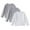 White, variant on 3 Pack Cotton Long Sleeve Tee Shirts Basic Crewneck T-Shirts for Boys/Girls/Toddlers Long-Sleeve T-Shirts (White, 2-3 Years)