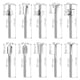 thumbnail image 3 of Eigraketly 10 Uds brocas de fresado de alta velocidad fresado de madera Kit de herramientas rotativas de vástago de 1/8 pulgadas herramienta de Herramientas manuales y eléctricas, 3 of 6