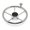 With knob, variant on 316 Stainless Steel Steering Wheel With knob (Option) 25 Degree 11'' For Marine Yacht Boat Accessories