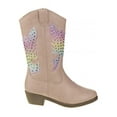 thumbnail image 3 of Kensie Girl zip-up boot with a heel - Pink Peach, 10, 3 of 6
