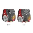 thumbnail image 4 of Disketp Traditional Scandinavian Dwarf Print Women's Shorts Workout Shorts for Athletic Gym Running Shorts with Phone Pockets Small, 4 of 8
