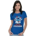 thumbnail image 4 of Tootsie Owl USA Tastes Like Freedom Women's T Shirt Ladies Tee Brisco Brands X, 4 of 5