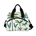 thumbnail image 2 of Lunch Bag Portable Crossbody Meal Bag Cooler Bag Insulated Lunch Bag Food Bag Handheld & Crossbody Design Kathon Palm Tree, 2 of 6
