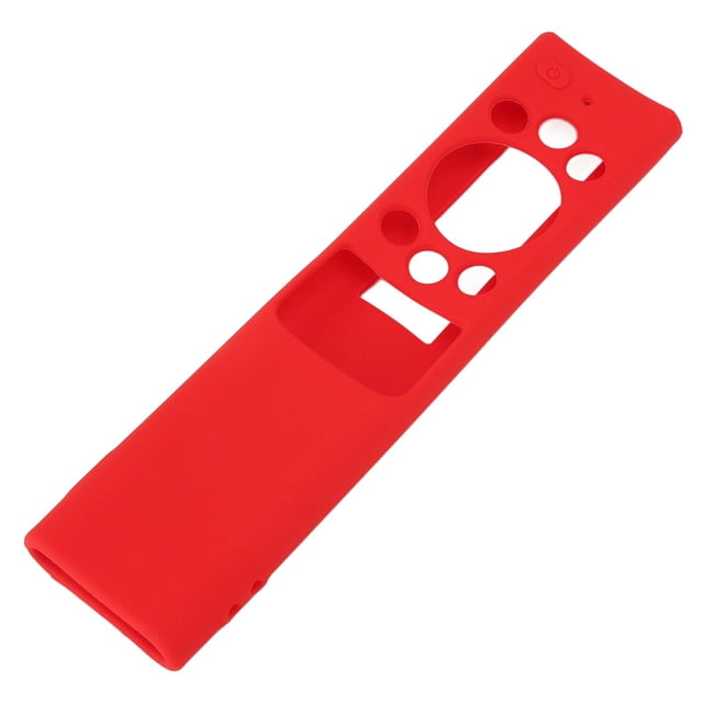 Housse pour Télécommande, Étui pour Télécommande de Télé Lavable Antichoc en Silicone pour Prévention des Chutes Rouge