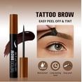 thumbnail image 4 of Natural Peel Off Eyebrow Cream Waterproof Brow Tint Long Lasting Makeup Tear Off Eyebrow Gel for Fluffy Brows Brow Makeup, 4 of 9