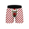 thumbnail image 4 of Liacowi Men Christmas Funny Boxers Briefs Underwear Guy's Stretch Trunks  Printed Underpants Shorts, 4 of 6