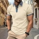thumbnail image 1 of pstuiky camisetas de hombre, Camisa de lino para hombre, camisa vintage de manga corta, camisa casual de verano, camisa de playa cubana camisas casuales para hombre l, 1 of 3