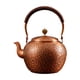 thumbnail image 1 of Tetera de cobre BLESIY cafetera de 1,2 L hervidor de agua martillado, 1 of 8
