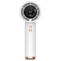 VtModv 50% Off Clear! New 100 Speed Handheld Fan With USB Charging 3000mAh Mini Portable Turbo Digital Display Small Fan