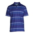 thumbnail image 3 of Ben Hogan Men's & Big Men's Performance Striped Golf Polo Shirt, Sizes S-5XL, 3 of 5