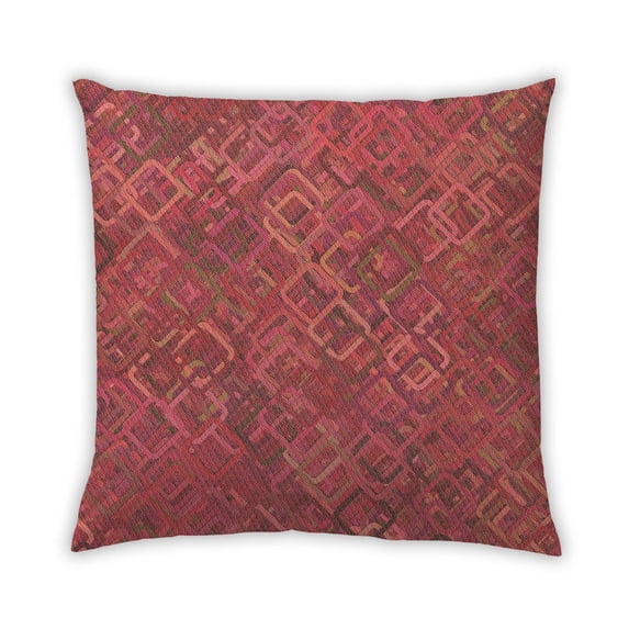 Ahgly Company Outdoor Square Contemporary Throw Pillow, 18 inch by 18 inch