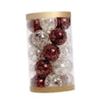 thumbnail image 4 of 25x Bolas de Navidad Adornos Colgantes Gotas Decoraciones para árboles de Navidad DIY Adornos navideños para regalos de fiesta Vacaciones Hogar, 4 of 7