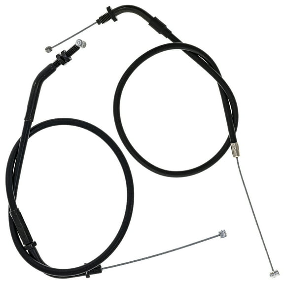 Niche Push Pull Throttle Cable Set for Yamaha FZR600R 3EN-26311-01-00 3EN-26312-00-00 MK1005858