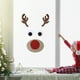 thumbnail image 1 of Christmas Decorations Non-woven Door Paste Festival Shopping Mall Shop Window Glass Paste Home Decoration Snow Wall Paste, 1 of 6