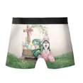 thumbnail image 2 of Easter Egg Siberian Husky Bunny Ear Welcome Spring Truck All Over Print Boxer Briefs Underwear for Men Dad Husky Dog Lover Gifts - 12002, 2 of 6