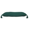thumbnail image 4 of Ox Bay Hampton 14" x 36" Green Solid Cotton Reversible Adult Decorative Throw Pillow, 4 of 10