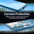 thumbnail image 5 of Casetego For Samsung Galaxy S25 FE Case,Clear Magnetic Glitter Gradient Sparkle Luxury Plated Soft TPU Bumper Full Camera Lens Protector,Blue, 5 of 7