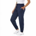 thumbnail image 2 of Nautica Ladies' Fleece Jogger Active Pants w/drawstring (Navy, X-Large), 2 of 4
