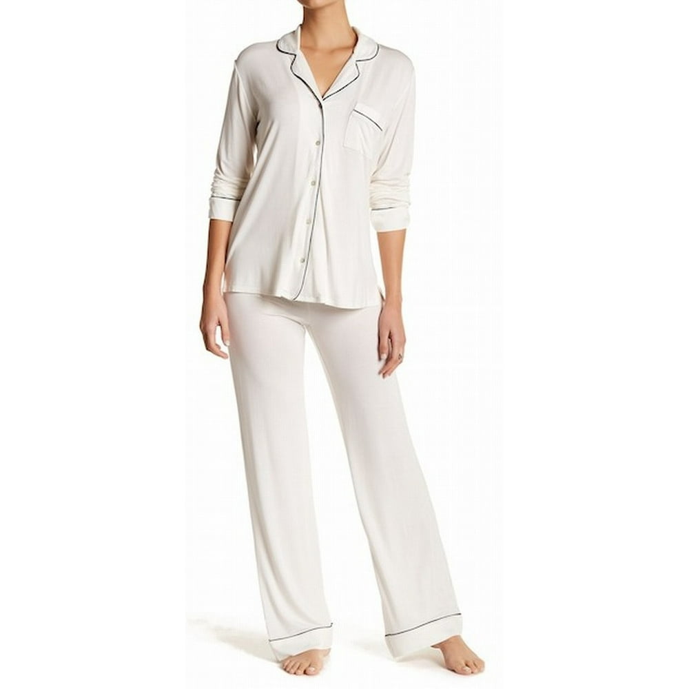 Shimera - Shimera NEW White Ivory Womens Size Large L Two-Piece Pajama ...
